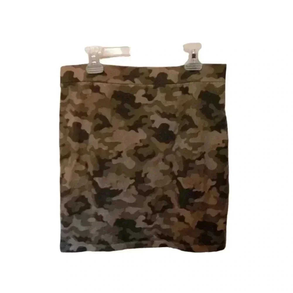 Camo Stretch Mini Skirt by No Boundaries